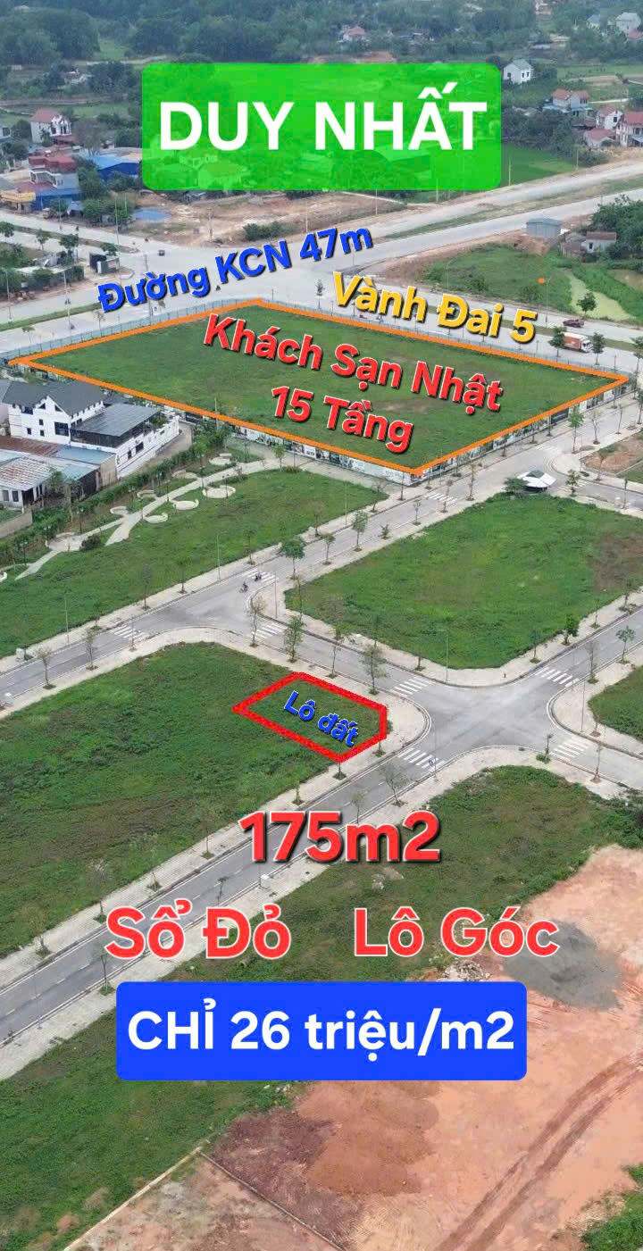 Chính Chủ Bán Lô Đất Thuộc Khu Đô Thị Yên Bình Xanh, Phường Đồng Tiến, Phổ Yên, Thái Nguyên - Ảnh chính