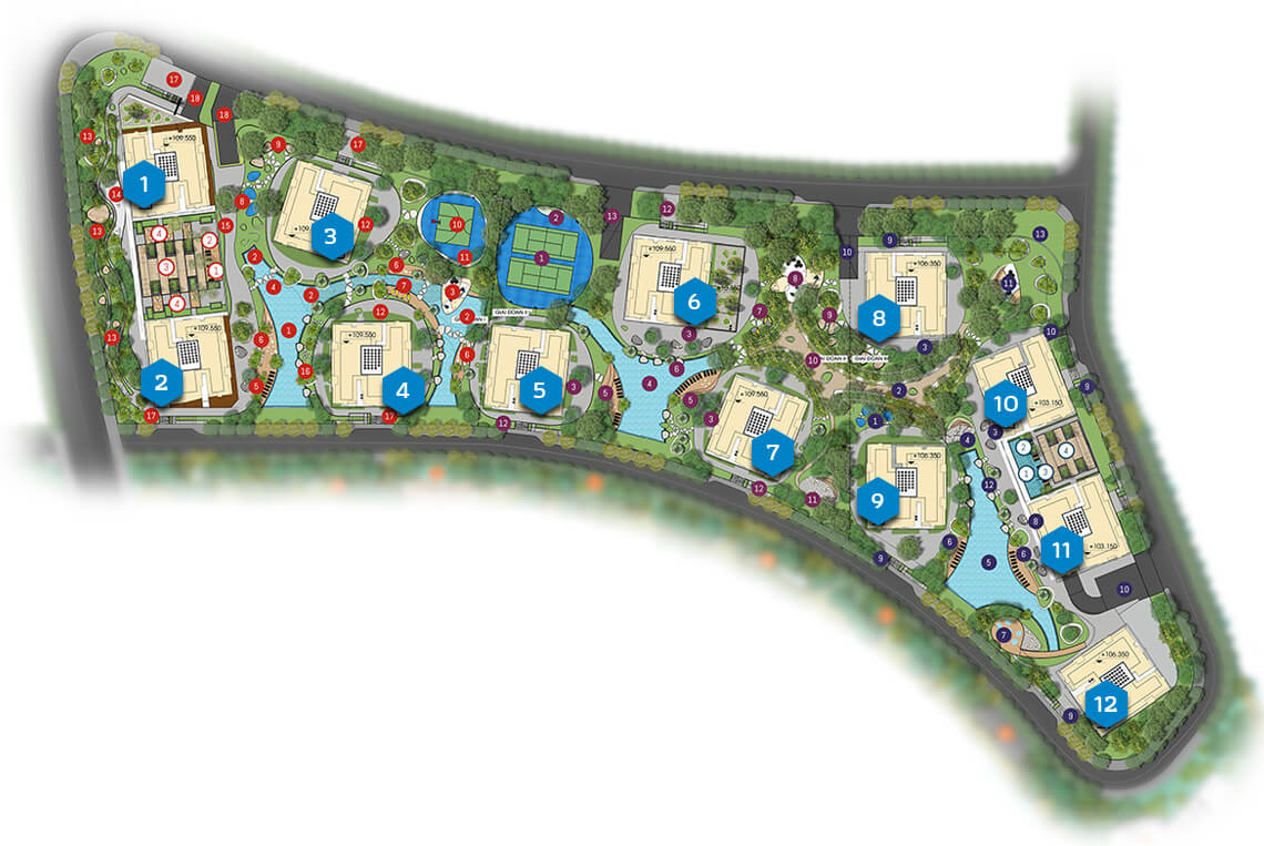 Dự Án hiếm hoi 3 mặt giáp sông trung tâm quận 2 The Prive kế bên Global city giá siêu tốt - Ảnh 1