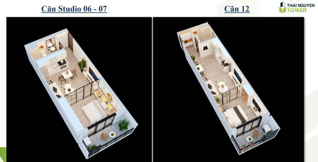 Chỉ 1370 triệu Quý khách đã được sở hữu căn hộ đáng sống nhất khu vực THÁI NGUYÊN TOWER, CĂN HỘ 1 - Ảnh 1