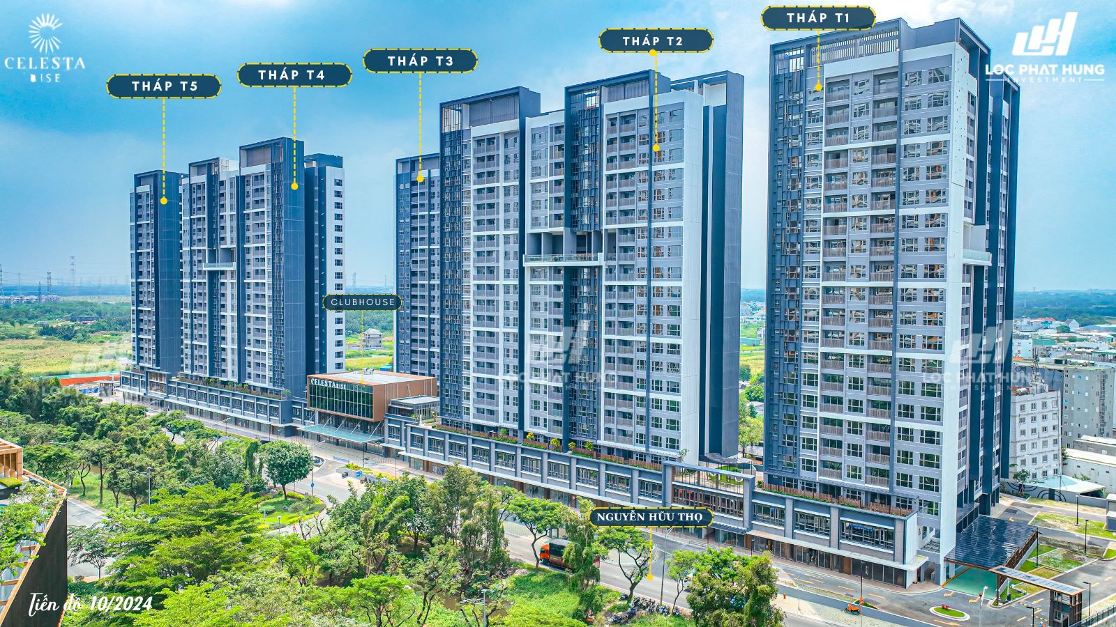 Celestarise Nhà Bè căn hộ 1 đến 3 phòng ngủ nhận nhà mới ở liền giá tốt - Ảnh chính