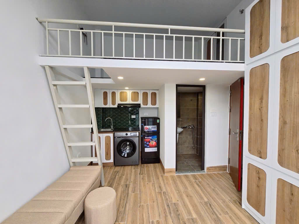 (Cực Hot) Căn hộ Gác Xép cao cấp 25m2 mới khai trương tại ngõ 81 Lạc Long Quân - Có máy giặt riêng - Ảnh 2