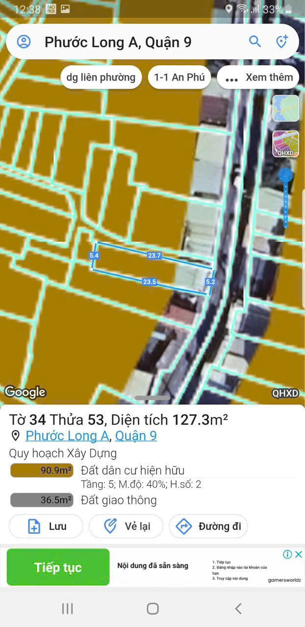 Ha giá Bán 2 căn nhà Mặt Tiền đường NAm Hoà, Phước Long A, Quận 9. Gần XLHN. cầu rạch chiếc. - Ảnh chính