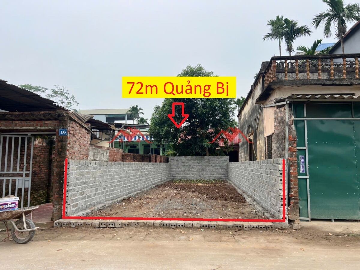 CHÍNH CHỦ BÁN LÔ ĐẤT 72M TẠI QUẢNG BỊ-CHƯƠNG MỸ-HÀ NỘI - Ảnh chính