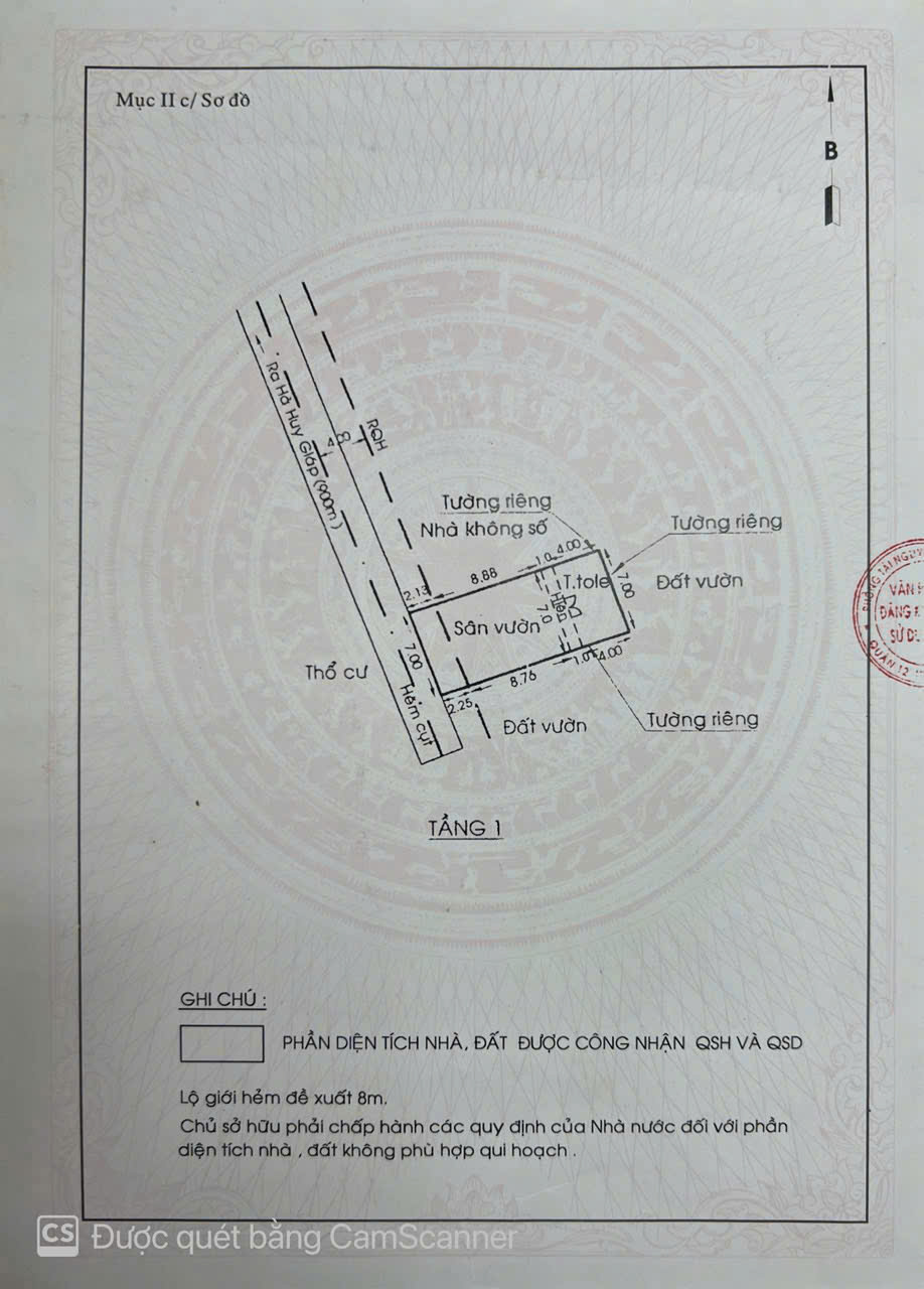 🌈BÁN NHÀ Thạnh Lộc 41 112m2 ngang khủng 7m giá chỉ 3,5 tỷ💵<br>✅Diện tích ngang 7 x 16m <br>✅Hiện trạng - Ảnh chính