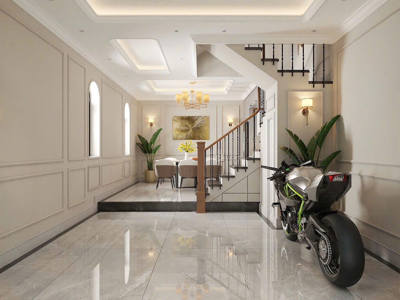 Dãy nhà cao cấp mặt đường khu Trung hành Đằng Lâm. kinh doanh quá ok - Ảnh 1
