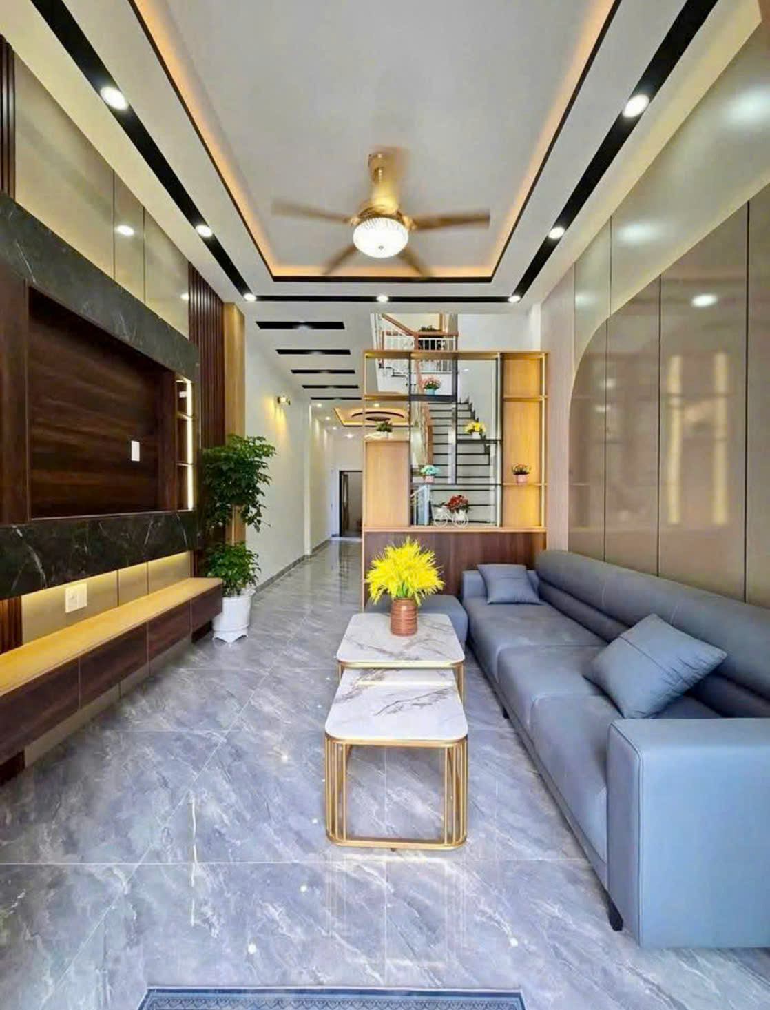 BÁN NHÀ 2 TẦNG 100M2- TRẦN QUANG KHẢI – HẺM Ô TÔ – GẦN BIG C (GO) DĨ AN. - Ảnh 1