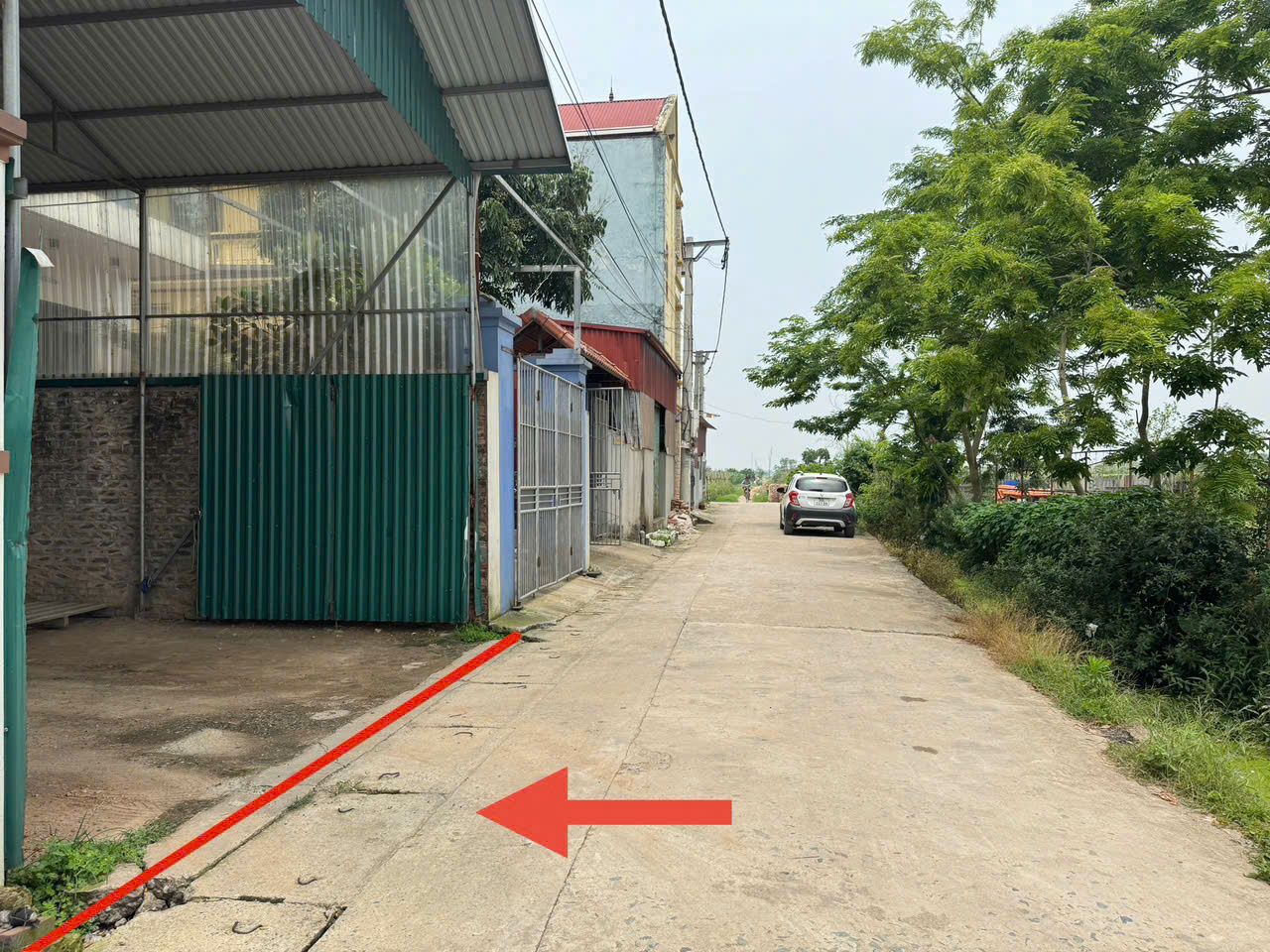 Bán đất Tiền Phong, Mê Linh, HN. Bìa làng, đường thông, oto tránh, view KDT - Ảnh chính