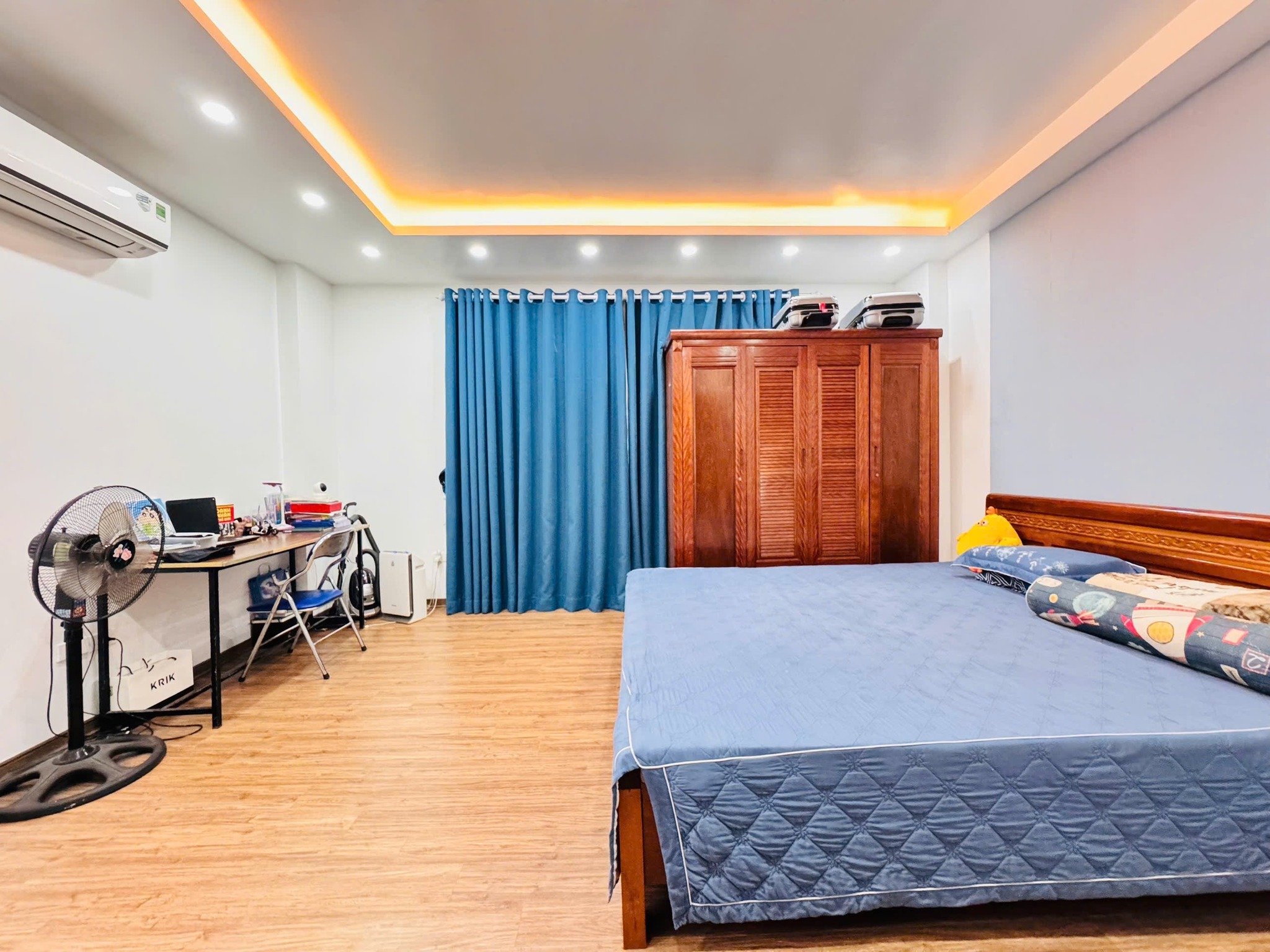 BÁN NHÀ HOÀNG HOA THÁM Ô TÔ NGỦ TRONG NHÀ 95M 5 TẦNG MT 5M 18t - Ảnh 1