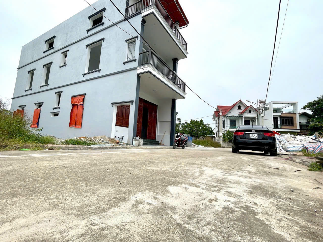 - Lô đất Đấu Giá tại Đông Sơn- Chương Mỹ - HÀ Nội.<br>- DT : 88,3m².<br> - Vị trí lô đất làn 2 đường liên - Ảnh 3