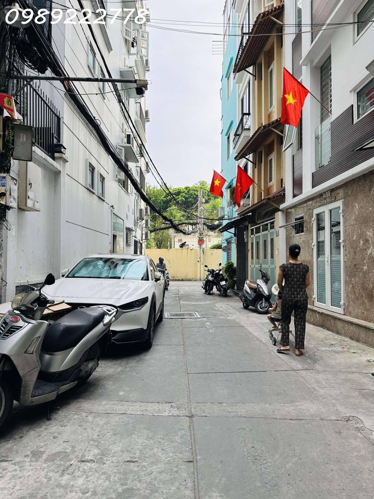SÁT MẶT TIỀN ĐƯỜNG NGUYỄN TRÃI - XE HƠI ĐỖ CỬA - 4 TẦNG - KHU VỰC AN NINH DÂN TRÍ. - Ảnh chính