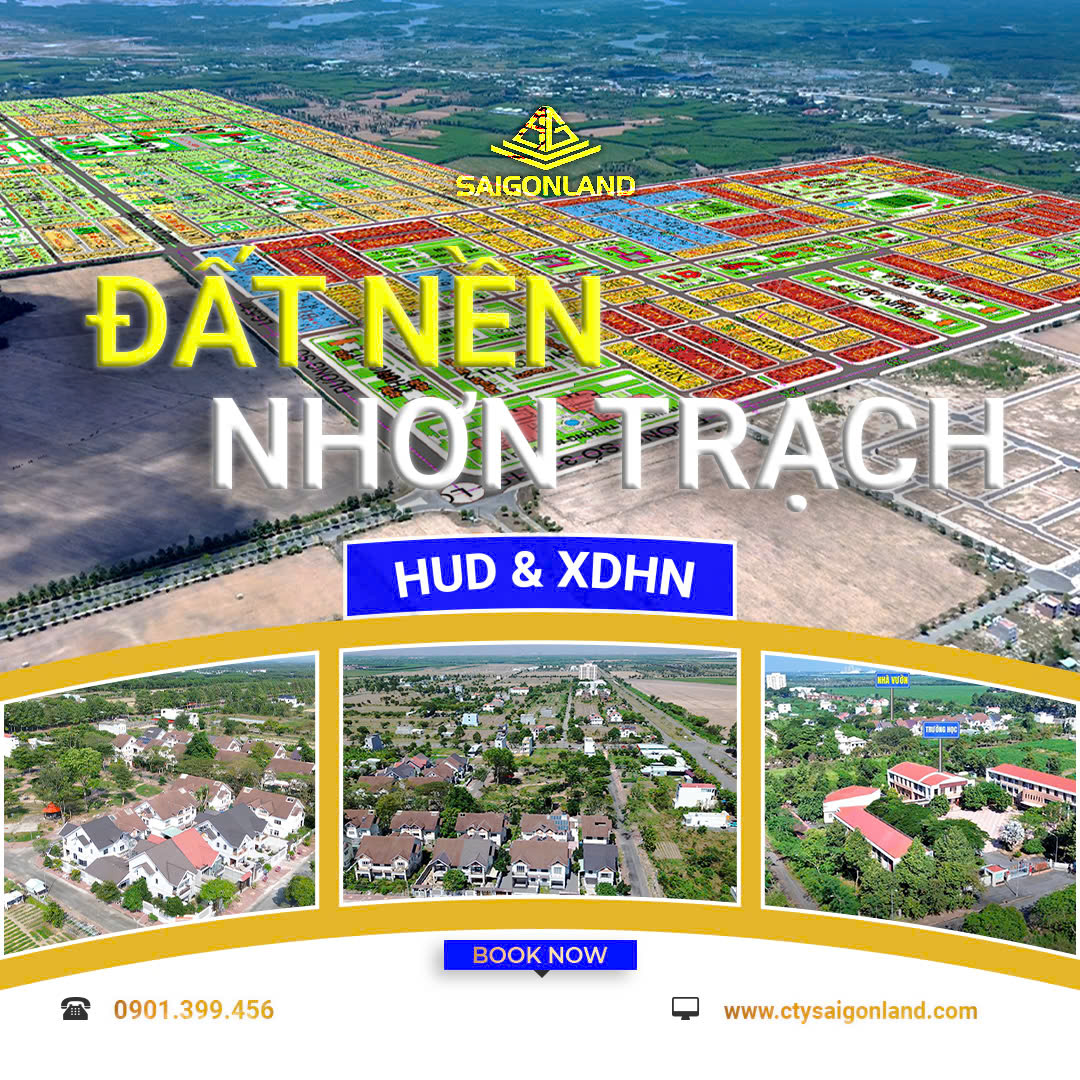 Đầu tư đất nền  tại Nhơn Trạch - Khu đô thị liền kề Sân Bay và Cảng Biển với tài chính từ 2 đến 3 - Ảnh chính