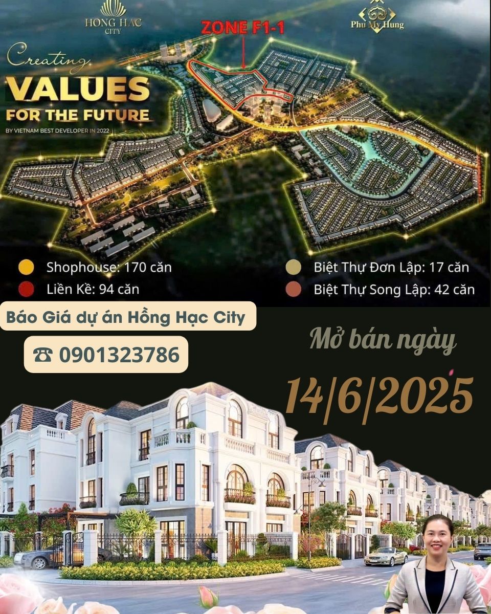 Hồng Hạc City - Mua Giai Đoạn 1 Để Sở Hữu Giá Tốt Nhất Ngay Hôm Nay! - Ảnh chính