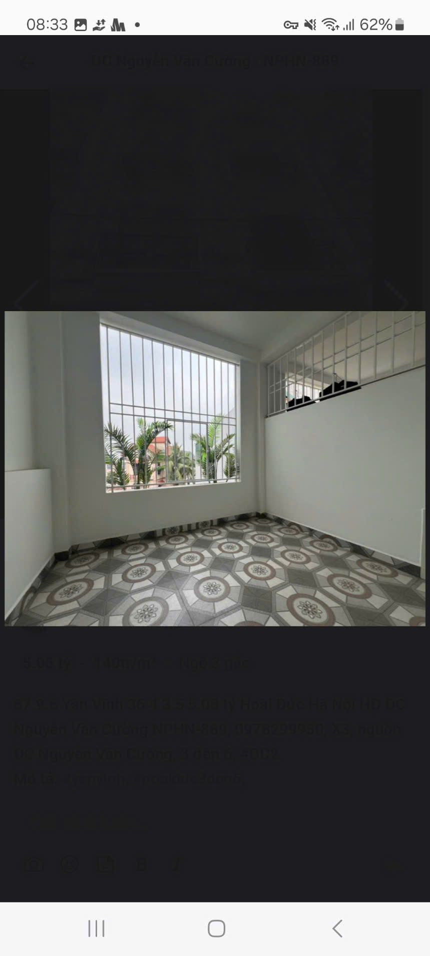 SỐC-BÁN NHÀ KIM CHUNG, HOÀI ĐỨC, HÀ NỘI-36M-4 NGỦ-MẶT TIỀN 3,3M- VÀI BƯỚC Ô TÔ QUA NHÀ-GIÁ CHỈ 5,05 - Ảnh 3