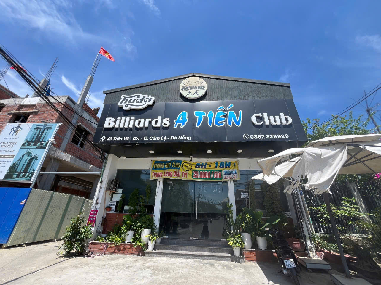 [THÔNG BÁO SANG NHƯỢNG MẶT BẰNG QUÁN BIDA TẠI HÒA AN, CẨM LỆ, ĐÀ NẴNG - Ảnh chính