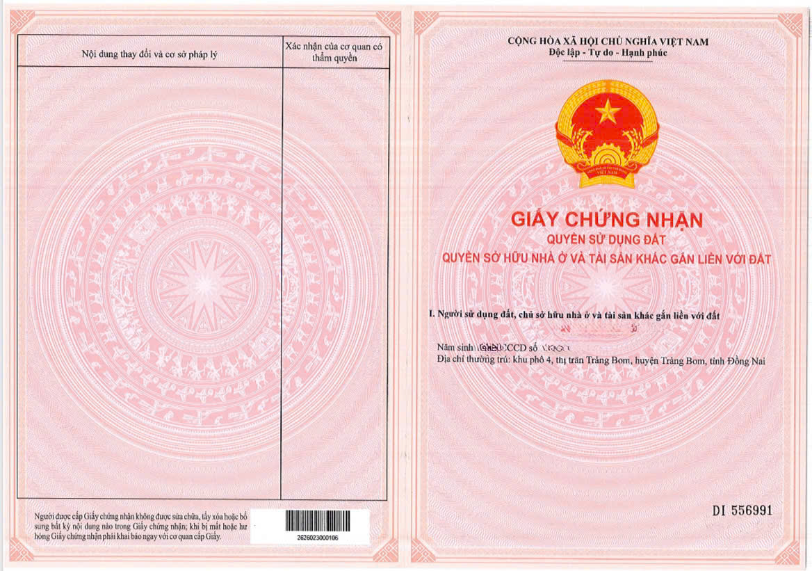 Cần bán đất nền Dự án tại xã Sông Thao, huyện Trảng Bom, tỉnh Đồng Nai - Ảnh 4
