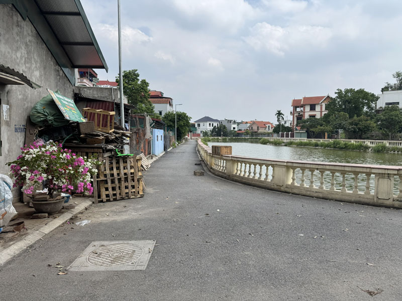Đất thổ cư xóm 4 Đông Dư - DT: 59,1m2 - Vị trí kinh doanh đỉnh, gần hồ, trường, chợ - Ảnh 4