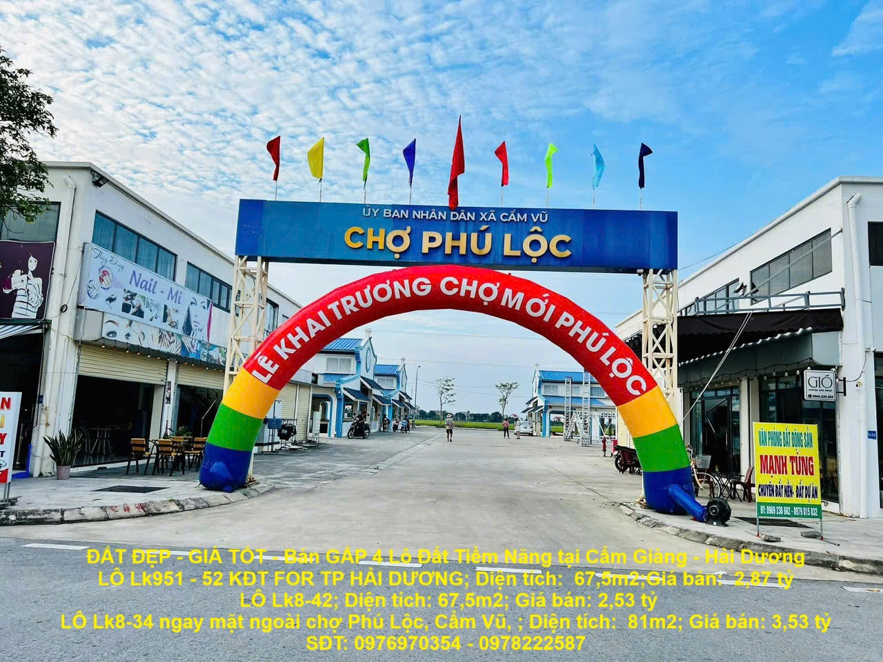 ĐẤT ĐẸP - GIÁ TỐT - Bán GẤP 4 Lô Đất Tiềm Năng tại Cẩm Giàng - Hải Dương - Ảnh chính