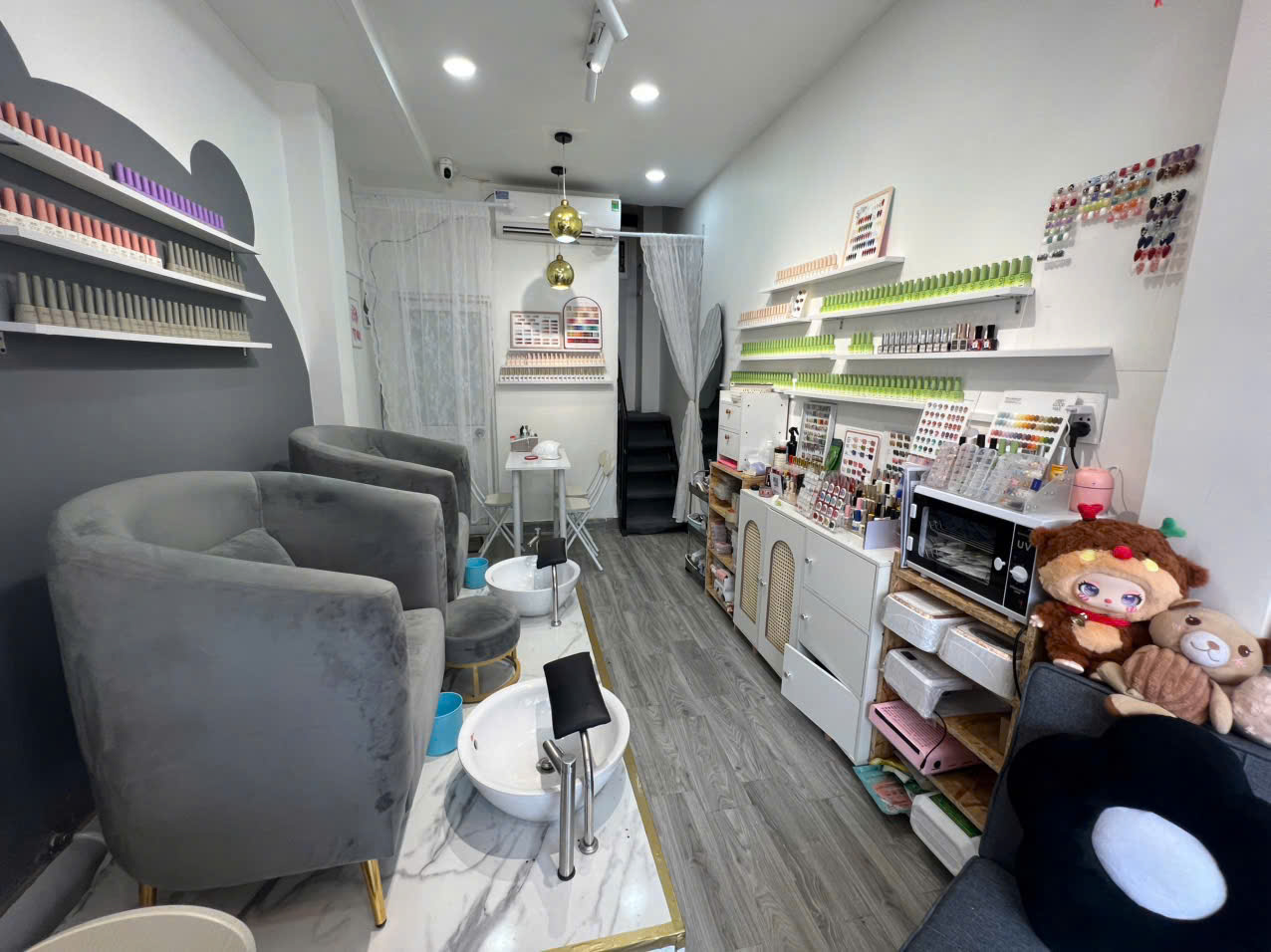 Sang nhượng tiệm nail tâm huyết mặt tiền đường Nguyễn Văn Đậu Phú Nhuận - Ảnh 2
