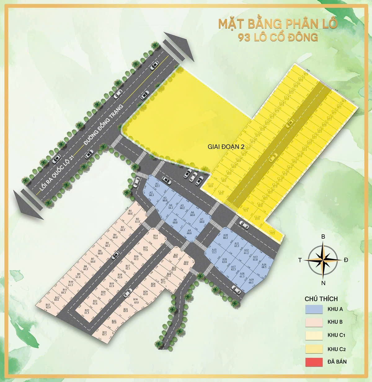 ĐẤT ĐẸP - GIÁ TỐT - Vị Trí Đắc Địa Tại Thôn Trại Láng, Xã Cổ Đông, TX Sơn Tây, TPHN - Ảnh chính