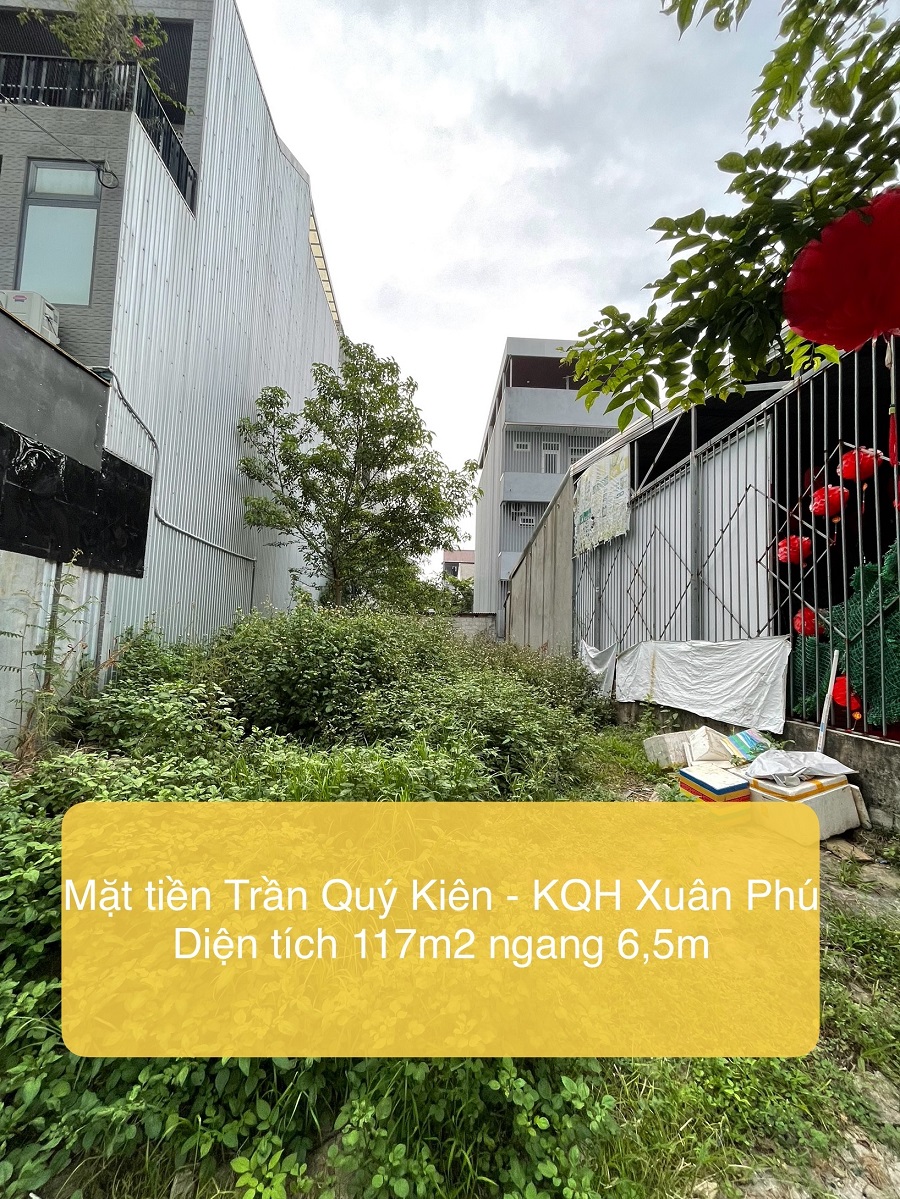 🔥 BÁN ĐẤT MẶT TIỀN TRẦN QUÝ KIÊN – KQH XUÂN PHÚ – GẦN CÔNG VIÊN TRUNG TÂM - Ảnh 1