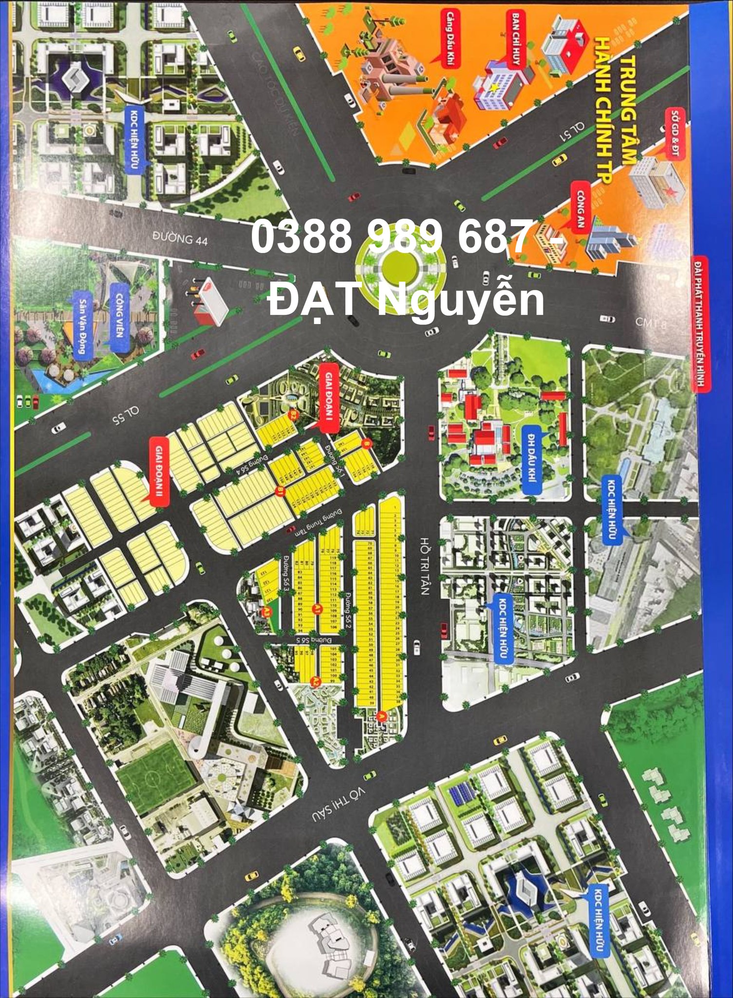 CHỦ KẸT TIỀN – BÁN GẤP 3 LÔ ĐẤT NGON GẦN VÒNG XOAY 2 CON RỒNG! Vị trí đẹp, nằm giữa TP. Bà Rịa - Ảnh 3
