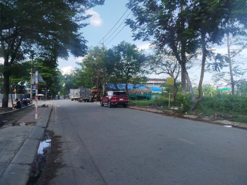 Bán Đất Mặt tiền Bà Điểm 4 - gần Phan Văn Hớn, 856m2, full thổ, 20x43m, tiện xây, 39.9 tỷ. - Ảnh 1
