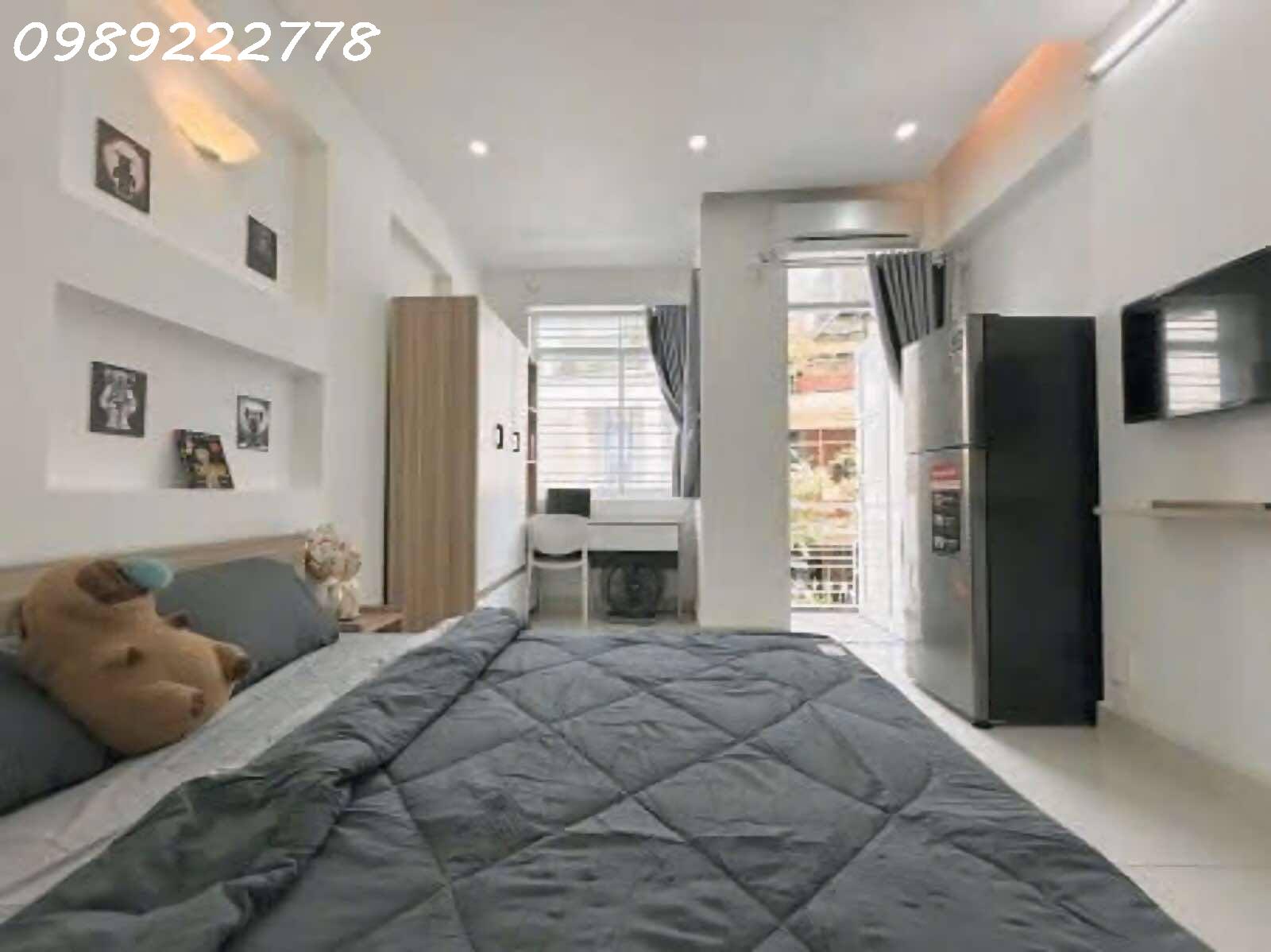 CHDV KHU PHAN XÍCH LONG -P7 - 7 TẦNG, CÓ HẦM, THANG MÁY - 12 PHÒNG + 1 MBKD - 128M2 (5.6x23) - HXH - Ảnh 2