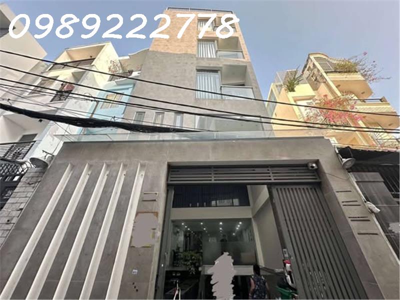 CHDV KHU PHAN XÍCH LONG -P7 - 7 TẦNG, CÓ HẦM, THANG MÁY - 12 PHÒNG + 1 MBKD - 128M2 (5.6x23) - HXH - Ảnh chính