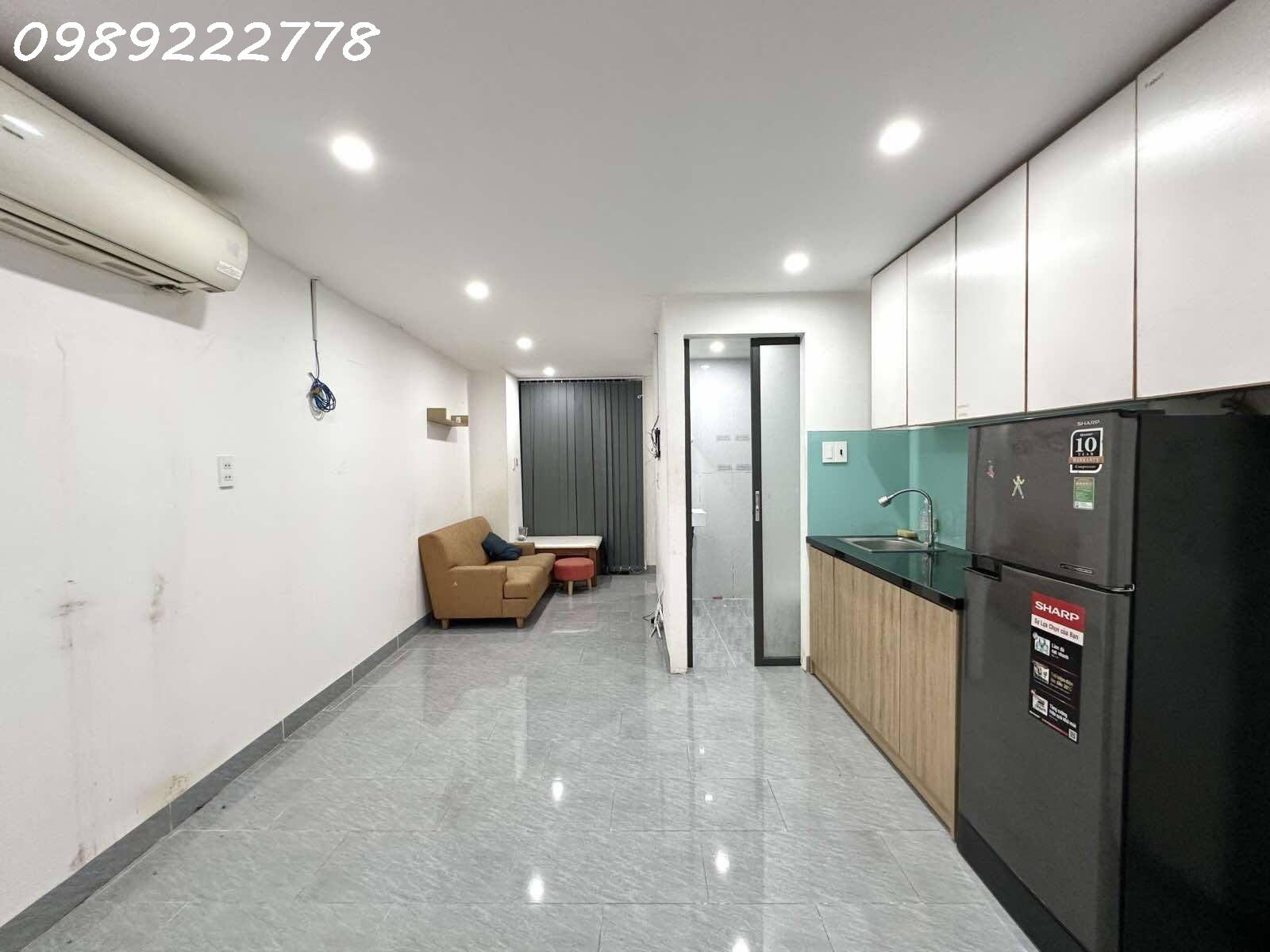 CHDV 14 PHÒNG LÊ QUANG ĐỊNH- 110M2 A4 - 5 TẦNG KTS THIẾT KẾ - HẺM TRẢI NHỰA Ô TÔ 7 CHỖ, 3 CĂN RA - Ảnh 2