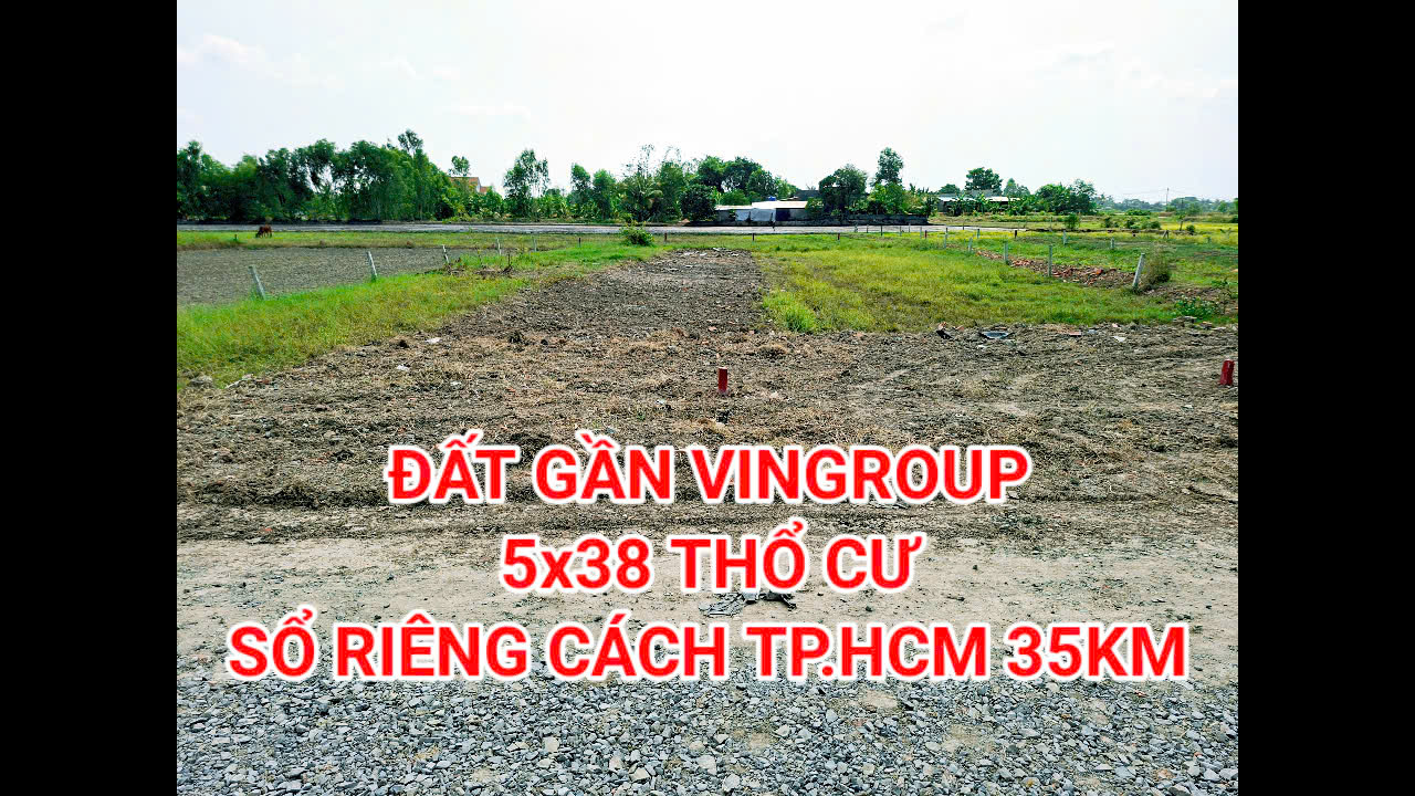 Bán đất thổ 5x38 cách  DT 825 vài KM , sổ riêng - Ảnh 3