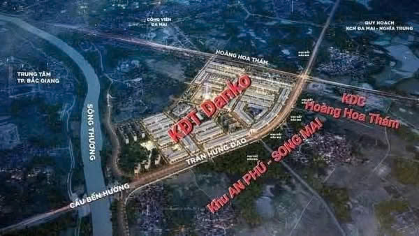 KHU ĐÔ THỊ “Danko Riverside Bắc Giang”– TRUNG TÂM TP BẮC GIANG - Ảnh 2