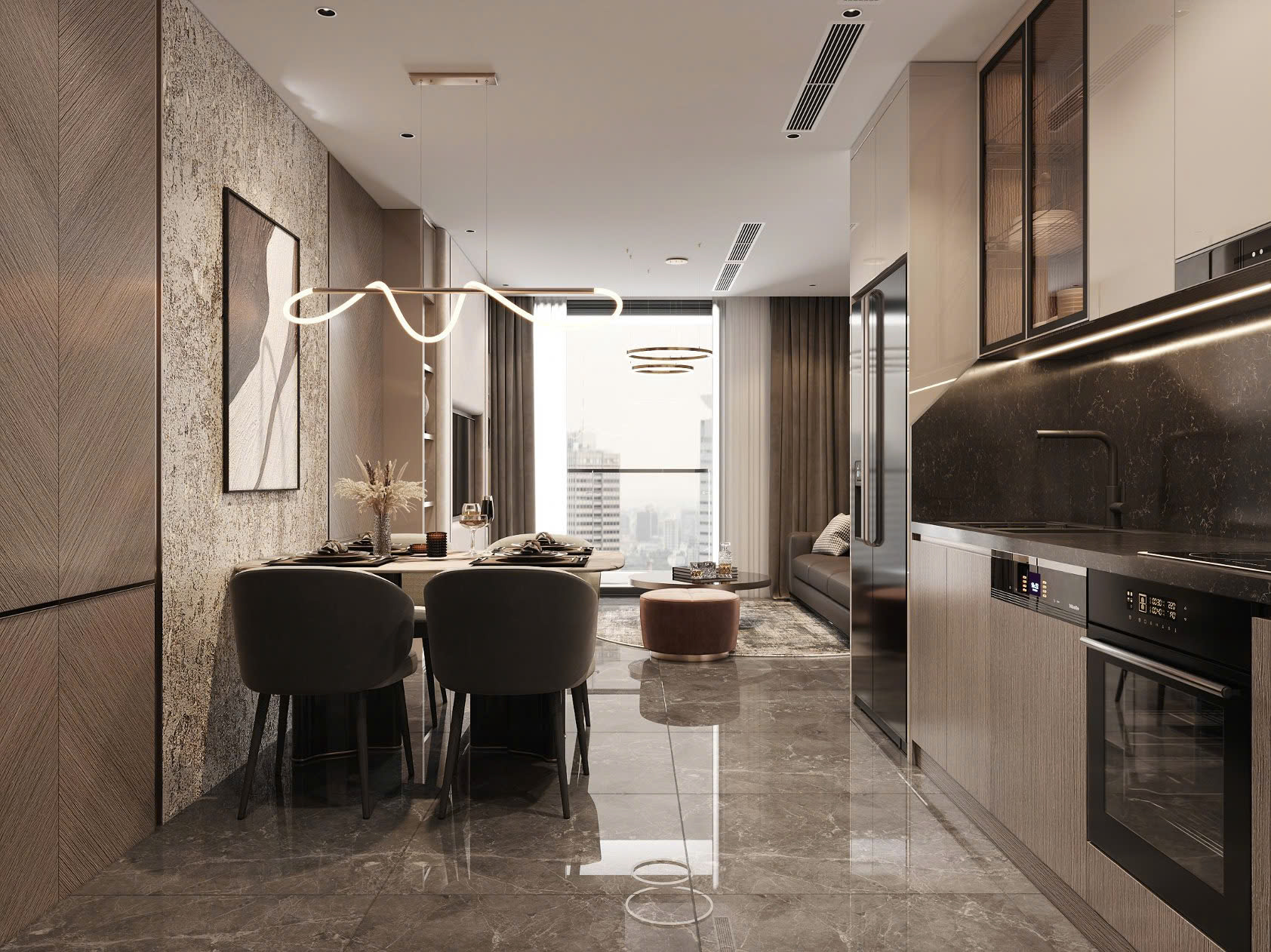 Sở hữu căn hộ 2PN 65m² full nội thất – Không gian sống lý tưởng cho gia đình trẻ - Ảnh 1