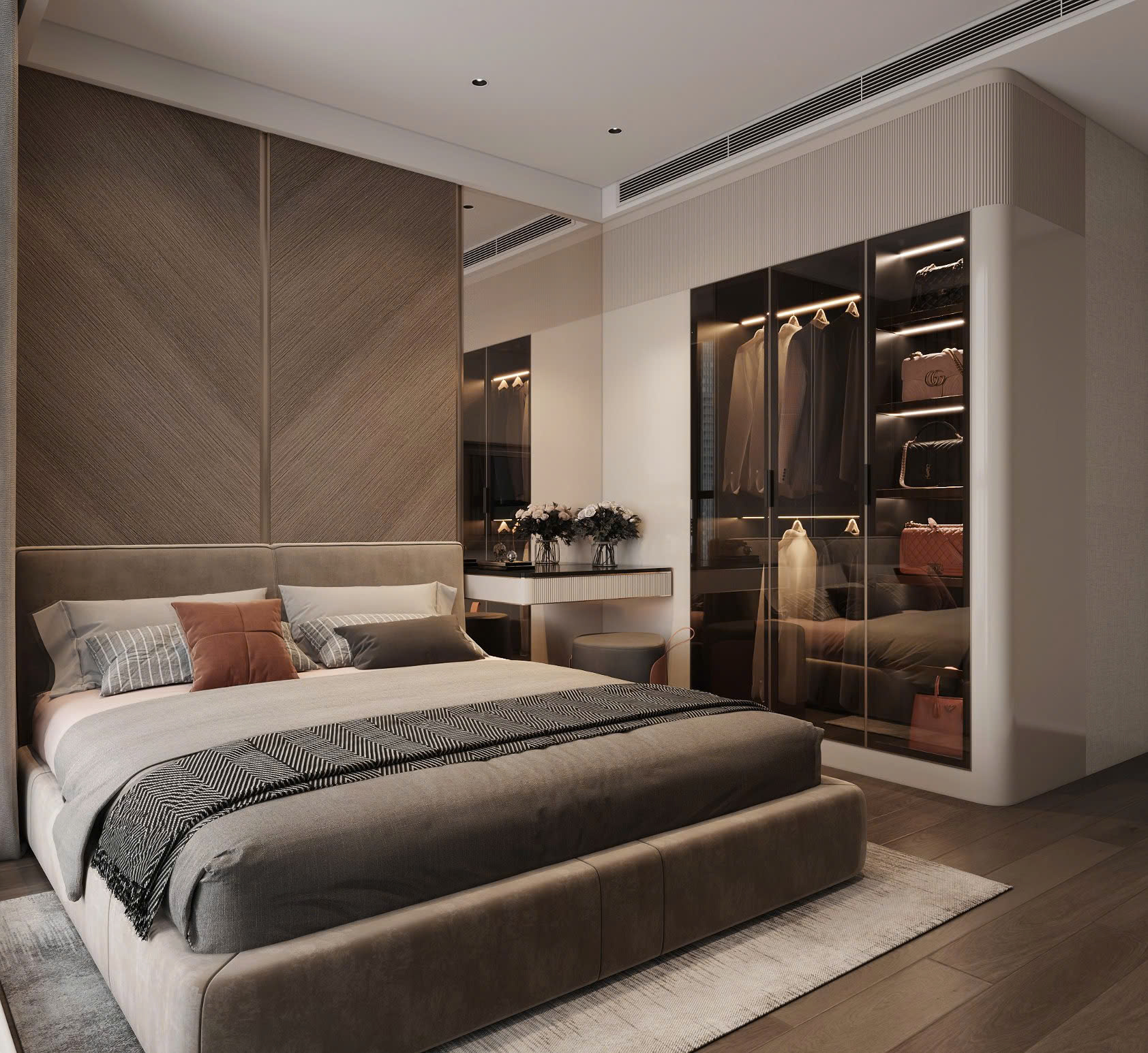 Căn hộ 82m², thiết kế 2 phòng ngủ + thêm không gian phụ lý tưởng làm phòng làm việc hoặc phòng cho - Ảnh 1