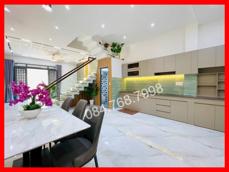 BÁN NHÀ 4 TẦNG, 5.7x8, 4 PHÒNG NGỦ, GÒ VẤP - GIÁ HỜI 6.5 TỶ - VỊ TRÍ VÀNG LÊ VĂN THỌ - Ảnh chính