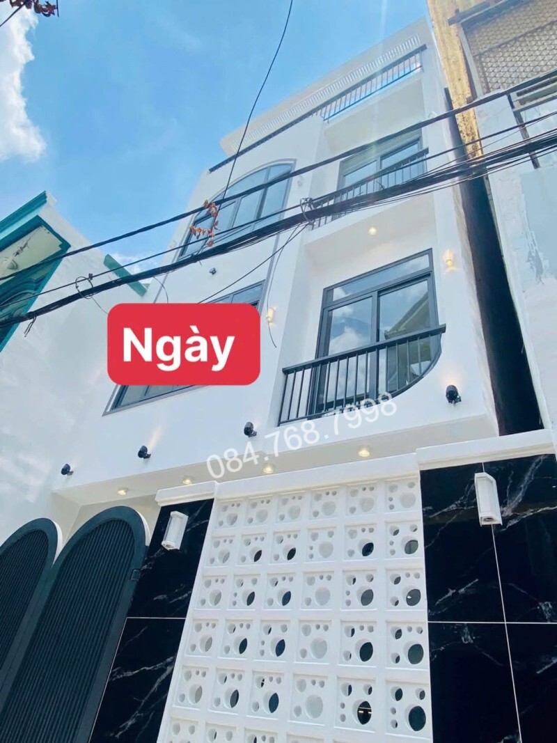BÁN NHÀ 4 TẦNG, 5.7x8, 4 PHÒNG NGỦ, GÒ VẤP - GIÁ HỜI 6.5 TỶ - VỊ TRÍ VÀNG LÊ VĂN THỌ - Ảnh 1