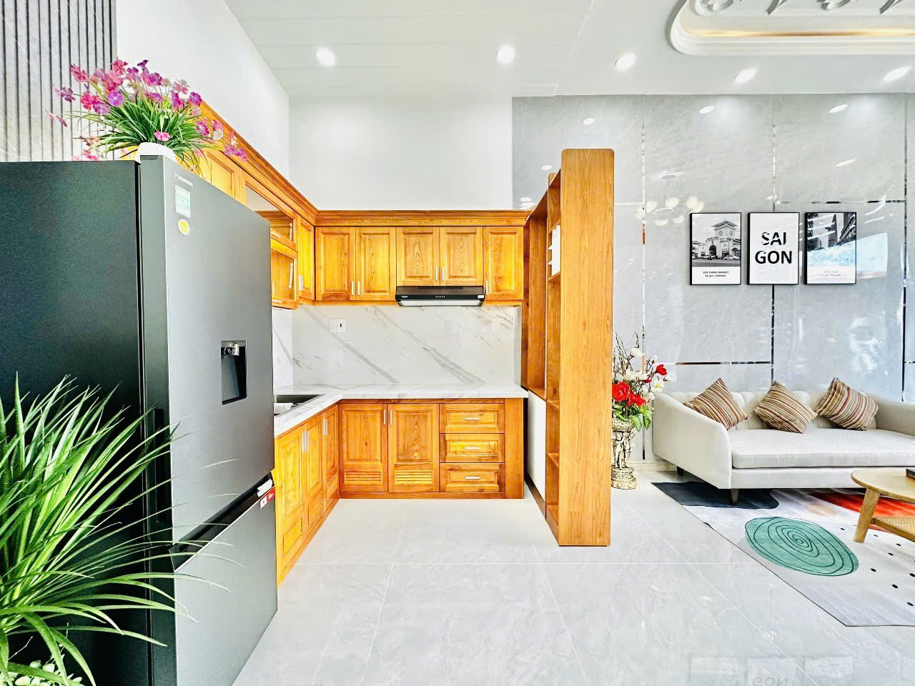 BÁN NHÀ MỚI XÂY HUỲNH VĂN NGHỆ P15 TÂN BÌNH - giá nhỉnh 3 tỷ TL - Ảnh 1