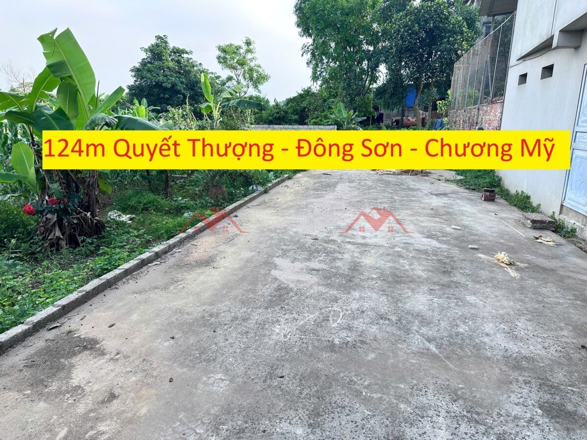 CHÍNH CHỦ BÁN LÔ ĐẤT 124M TẠI ĐÔNG SƠN-CHƯƠNG MỸ-HÀ NỘI - Ảnh chính