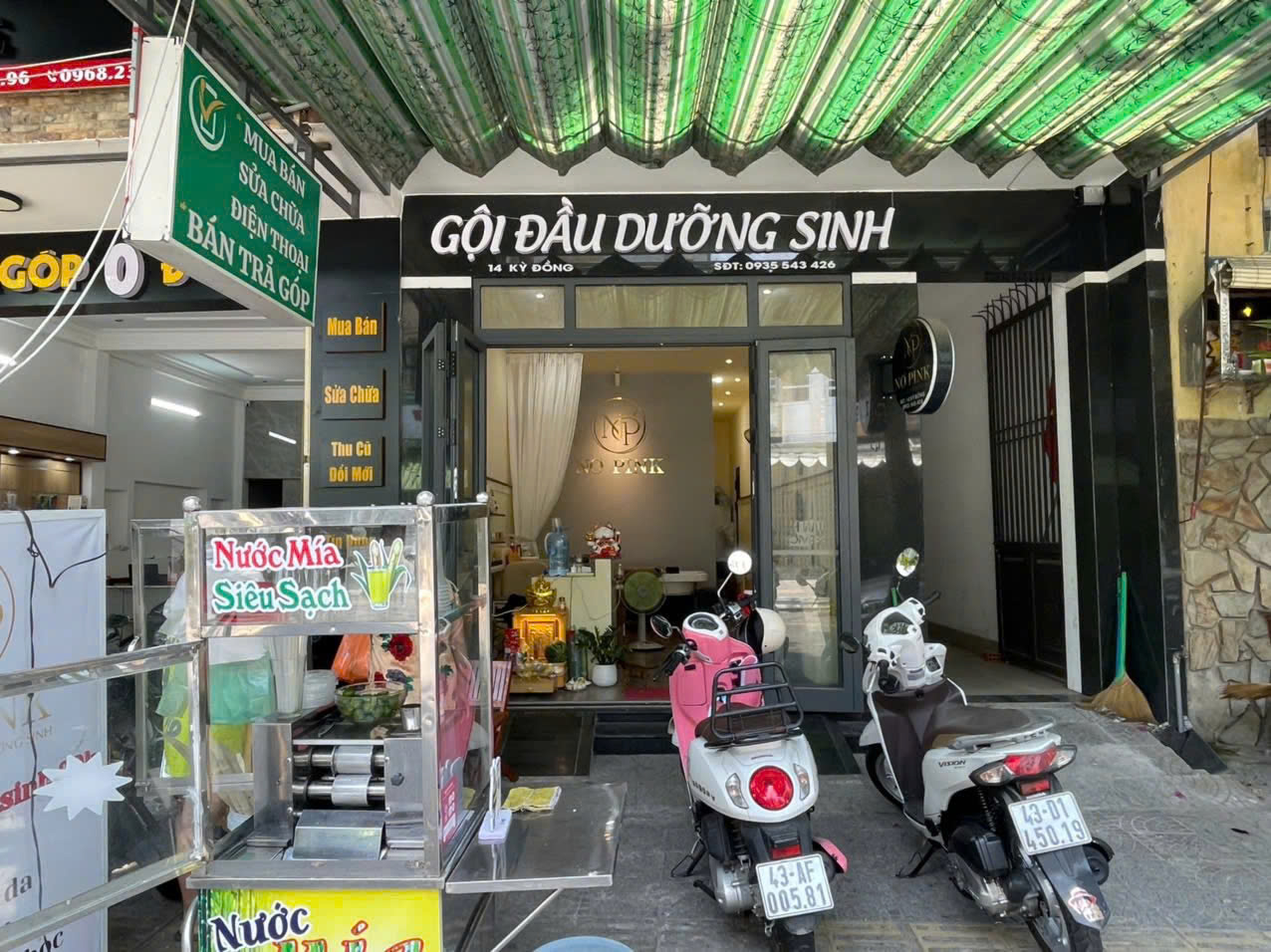 Hot Đà Nẵng - Thanh Khê Sang Tiệm Gội Đầu Dưỡng Sinh - Nail - Spa ĐANG HOẠT ĐỘNG - Ảnh 1