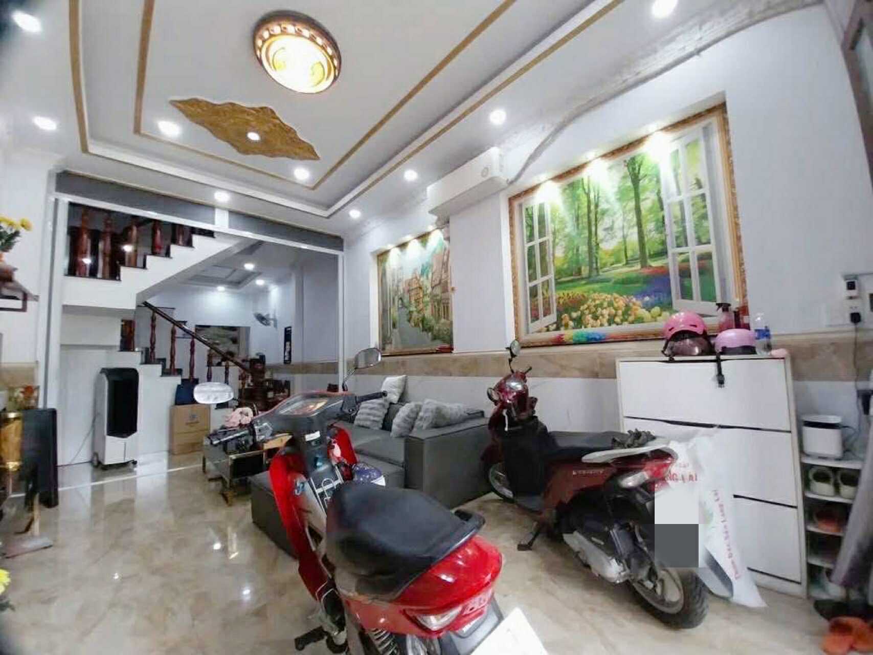 Bán nhà hxh Trần Thị Cờ QUẬN 12 , 57m2-3tang , liền kề Cầu Dừa , 4 tỷ nhỉnh 0932030061 - Ảnh 2