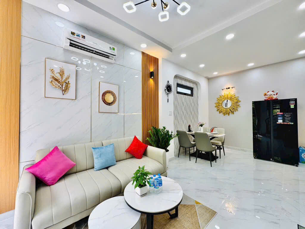 🌈Bán Nhà Mới Ngay Nhà Thờ Ba Thôn Quận 12- HXT-48m2-3 tầng 3PN- Chỉ 4,4 tỷ - Ảnh 1