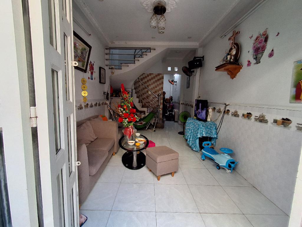 CHỦ ĐỊNH CƯ CẦN BÁN GẤP, CAO LỔ [P4, Q8] 35M2( 3.5X10M) 2T, 2PN CHỈ 4.5 TỶ - Ảnh 1