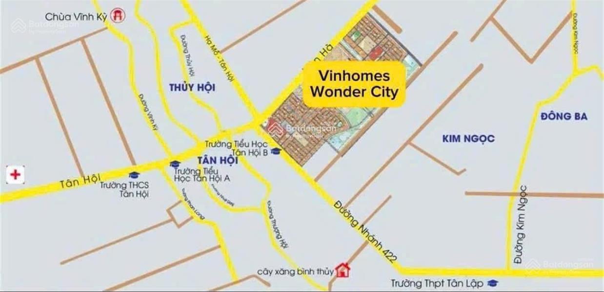 Vinhomes Wonder City -Đan Phượng, Căn ngoại giao,rẻ nhất 96m2,đường 11m,giá bán 17.2 tỷ,thêm quà ++ - Ảnh chính