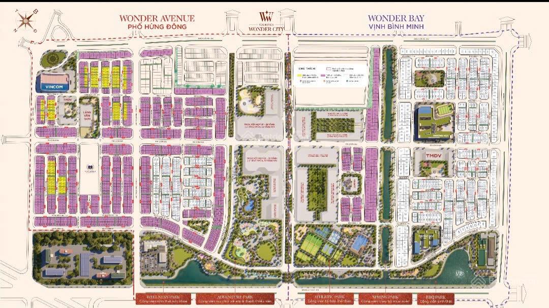 Vinhomes Wonder City -Đan Phượng, Căn ngoại giao,rẻ nhất 96m2,đường 11m,giá bán 17.2 tỷ,thêm quà ++ - Ảnh 4