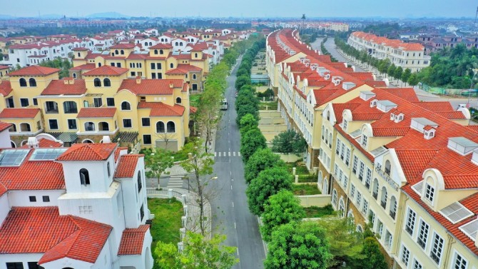【BÁN GẤP】Shophouse Góc 2 Mặt Đường 210m² Vista Lago Nam An Khánh - Giá 4x Tỷ - Ảnh chính