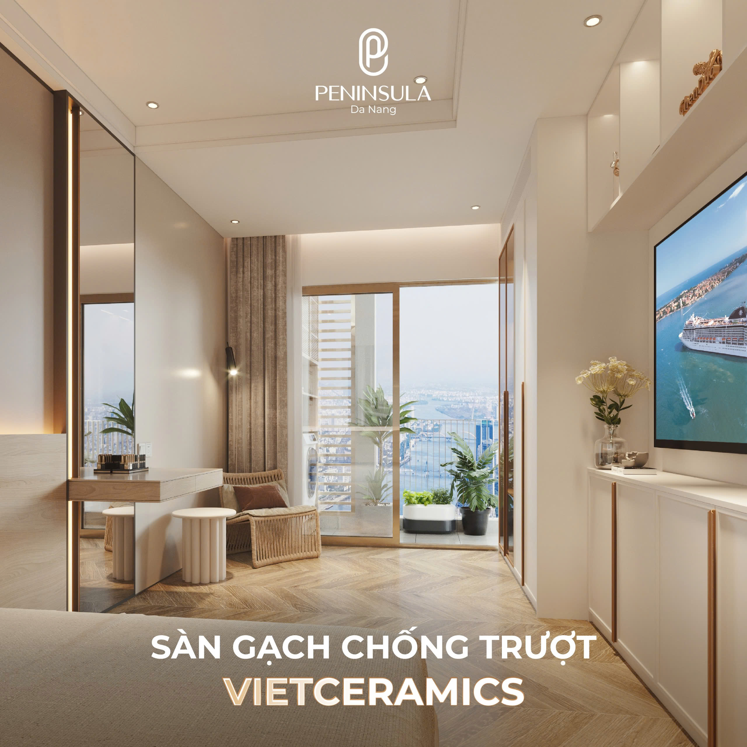 CHỈ 1 TỶ SỞ HỮU CĂN HỘ 2PN PENINSULA VIEW BIỂN, GIỎ HÀNG HIẾM TỪ CĐT - NGÂN HÀNG HỖ TRỢ VAY 0% LS - Ảnh 2