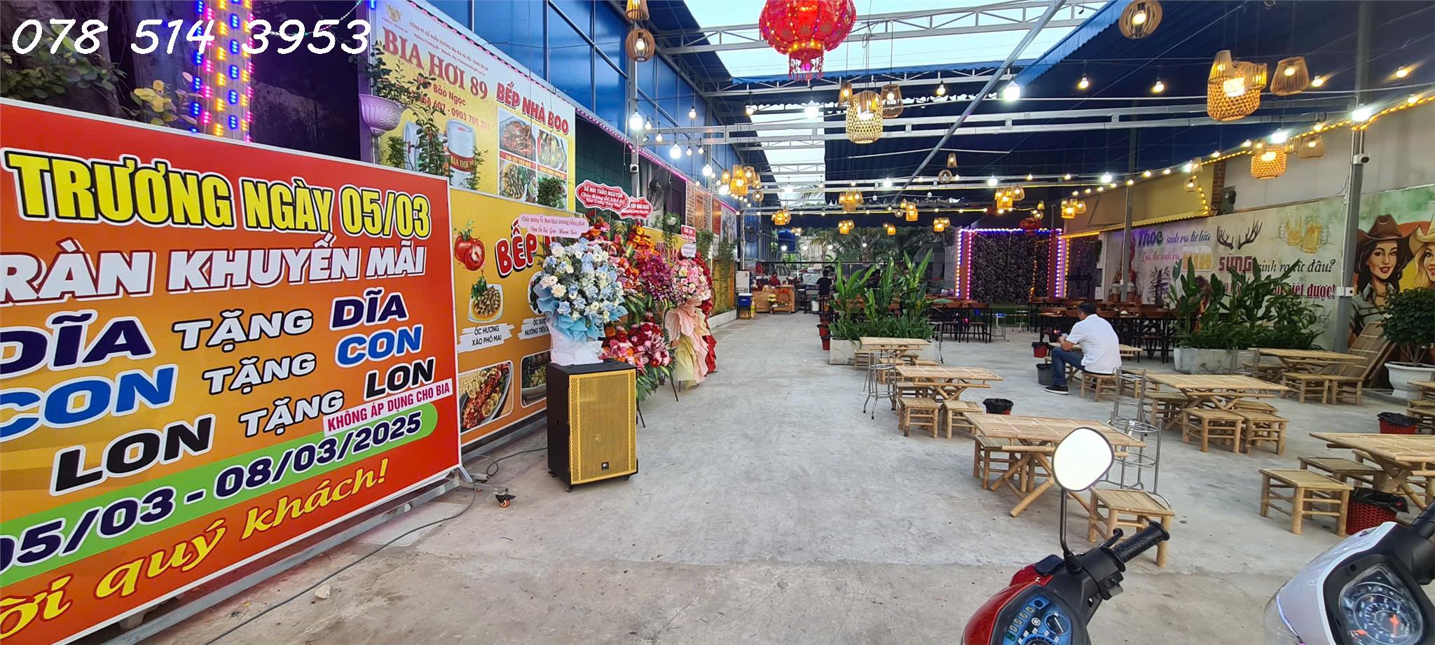Cần cho thuê mặt bằng đang kinh doanh ốc và món ăn gia đình - Địa chỉ: 247 Cách Mạng Tháng Tám, - Ảnh 1