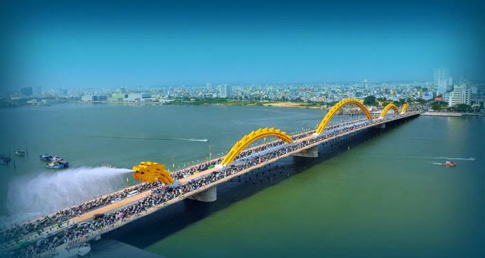 *Bán nhà phố KINH DOANH, đường Trưng Nữ Vương, gần cầu Rồng, dt 112m2 (6.4x19) - Ảnh chính