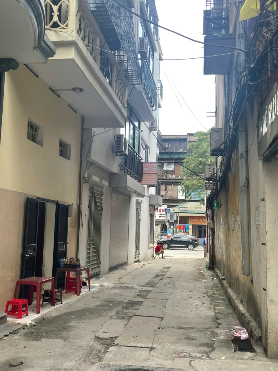 bán đất NGUYỄN ĐỨC CẢNH-ĐỀN LỪ, ngõ thông ô tô tránh, đi lại, dừng đỗ, 169m, mặt tiền 5.6m, 21.8 tỷ - Ảnh 1