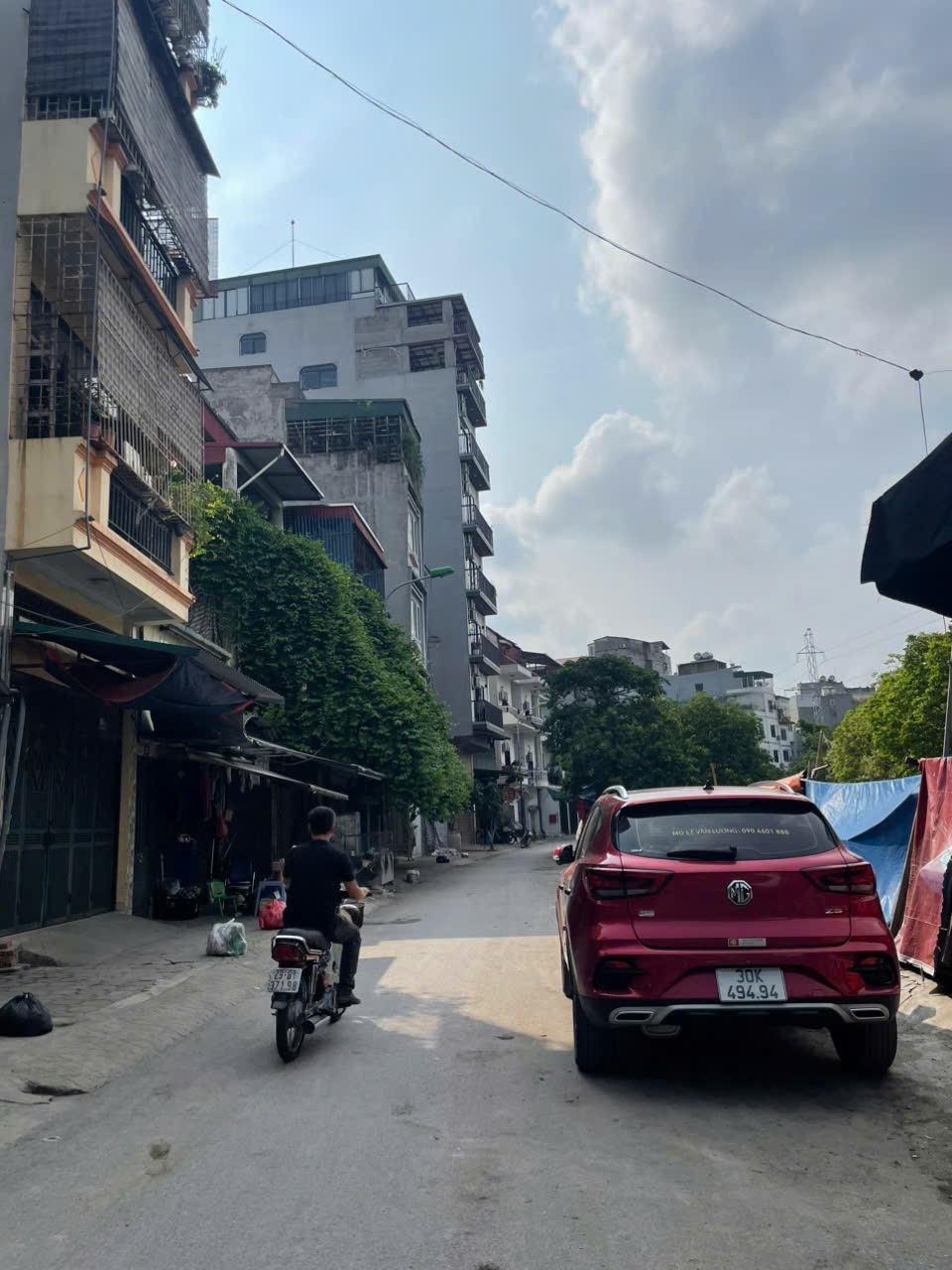 bán đất NGUYỄN ĐỨC CẢNH-ĐỀN LỪ, ngõ thông ô tô tránh, đi lại, dừng đỗ, 169m, mặt tiền 5.6m, 21.8 tỷ - Ảnh chính