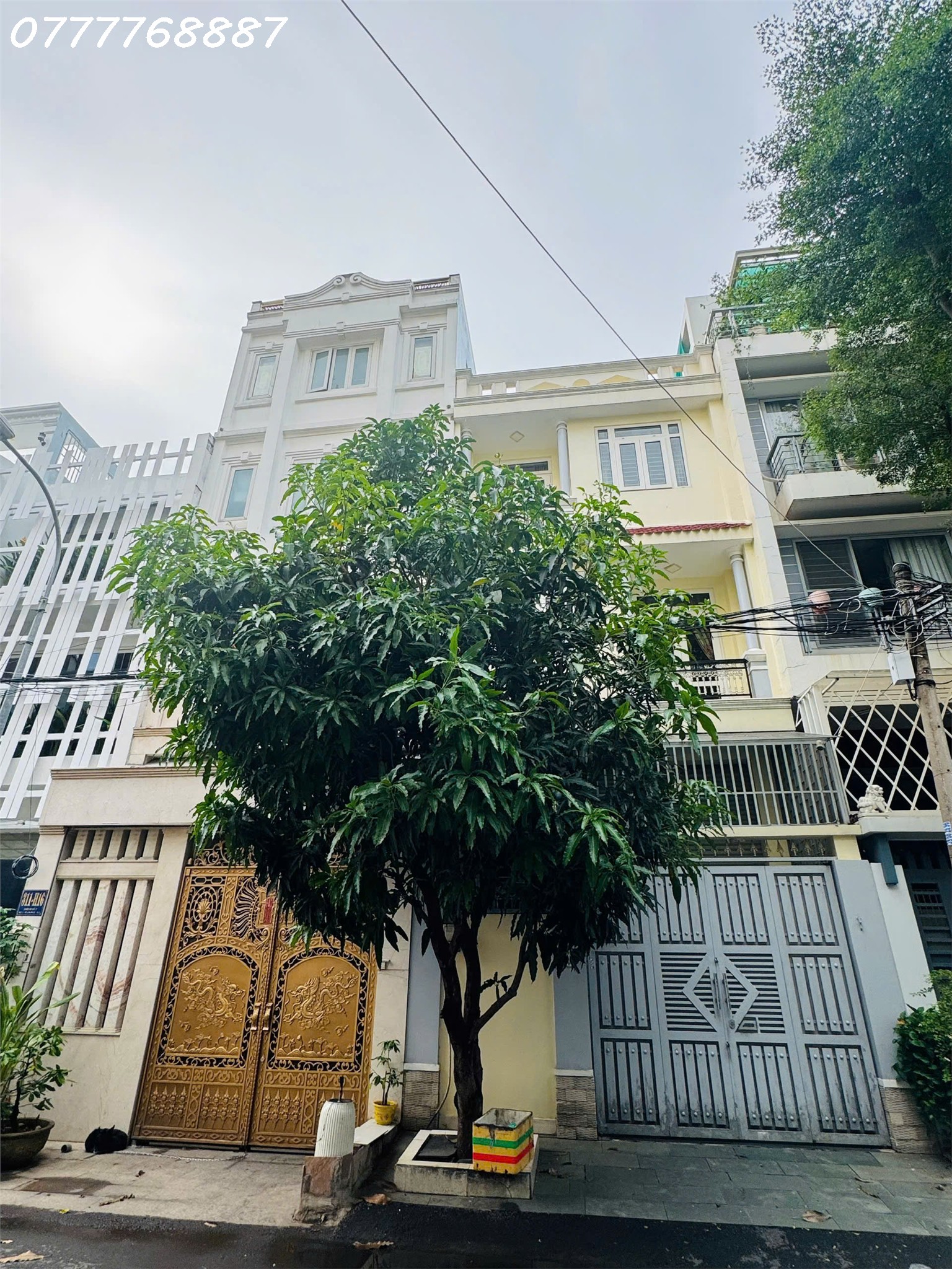 Nhà 4 tầng ngang 5 Nơ Trang Long Bình Thạnh đoạn đẹp 80m2 - Ảnh chính